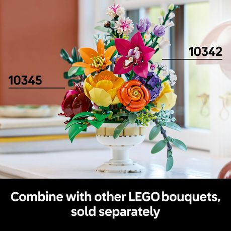 LEGO® Botanicals Flower Arrangement Floral Home Decor 10345 | Shop