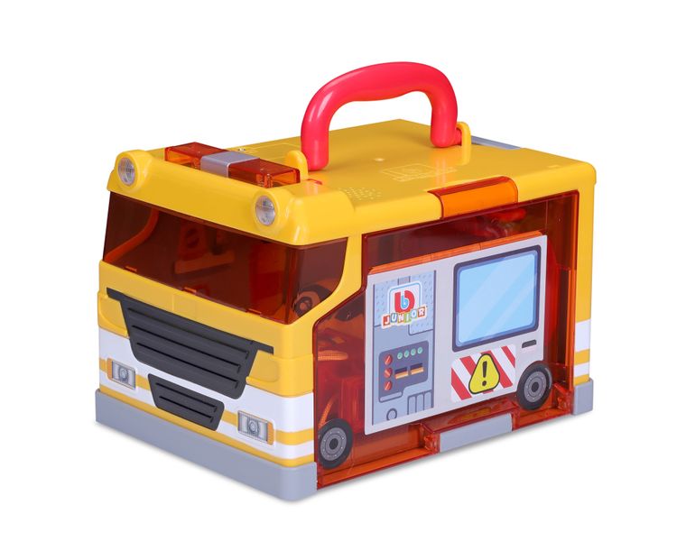 BB Junior My 1st Carry Along Garage (20cm Long) - Yellow