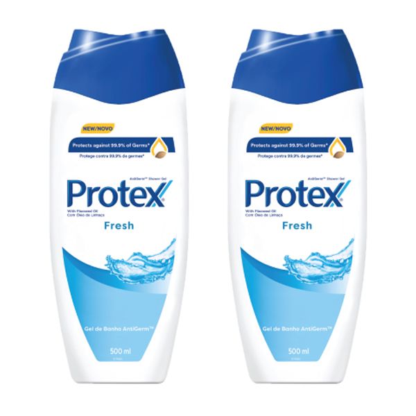 Protex AntiGerm Shower Gel Fresh - 2 x 500ml