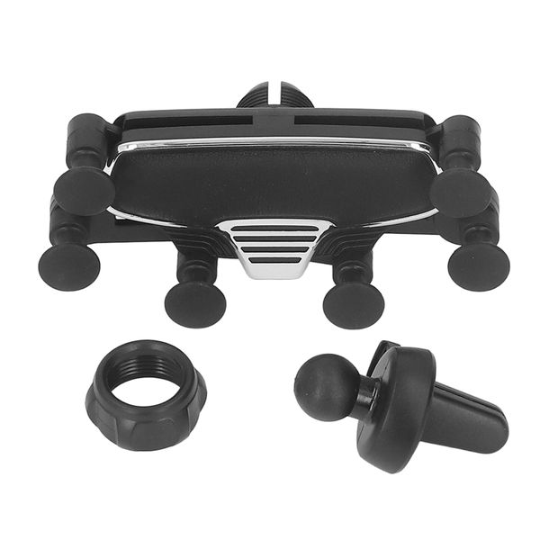 Portable Gravity Car Phone Mount Holder with Air Vent Clip Compatible With iPhone