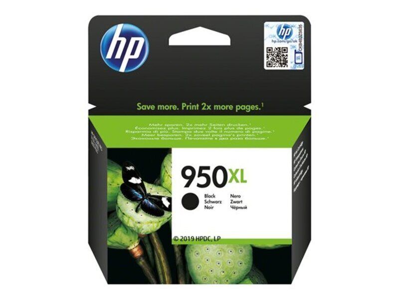 HP # 950XL Black Officejet Ink Cartridge Blister Pack