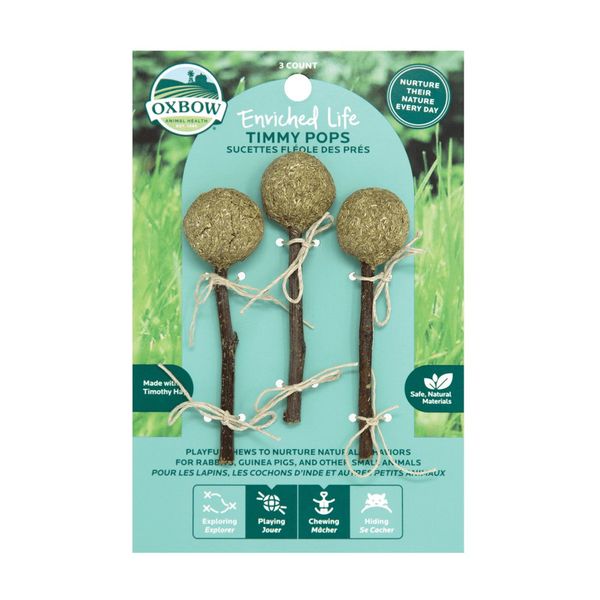 Oxbow Enriched Life Timmy Pops 3 Pack
