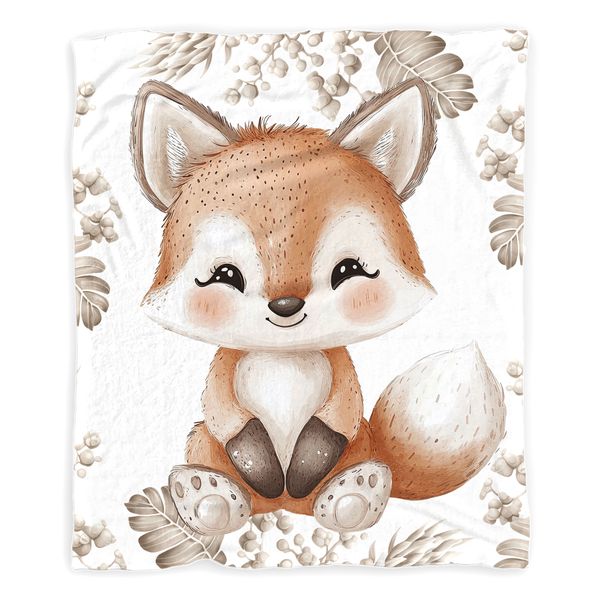 Baby Fox Baby Fleece Blanket