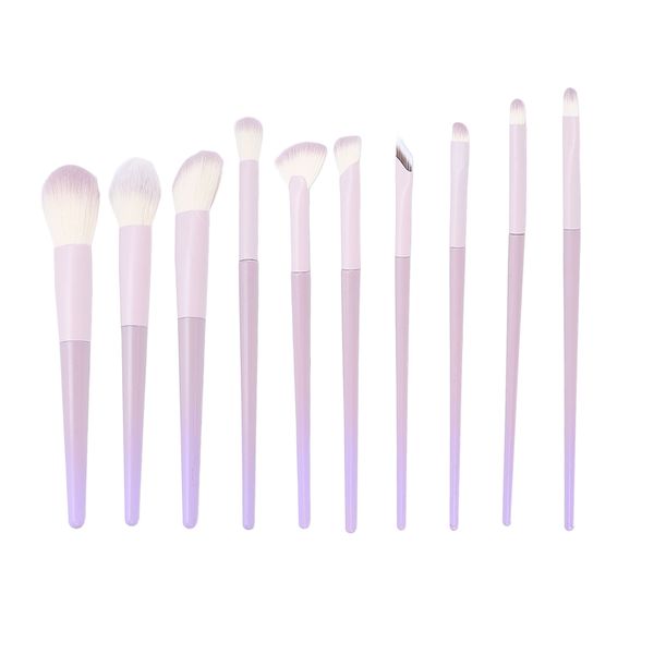 10 Purple Brush Set