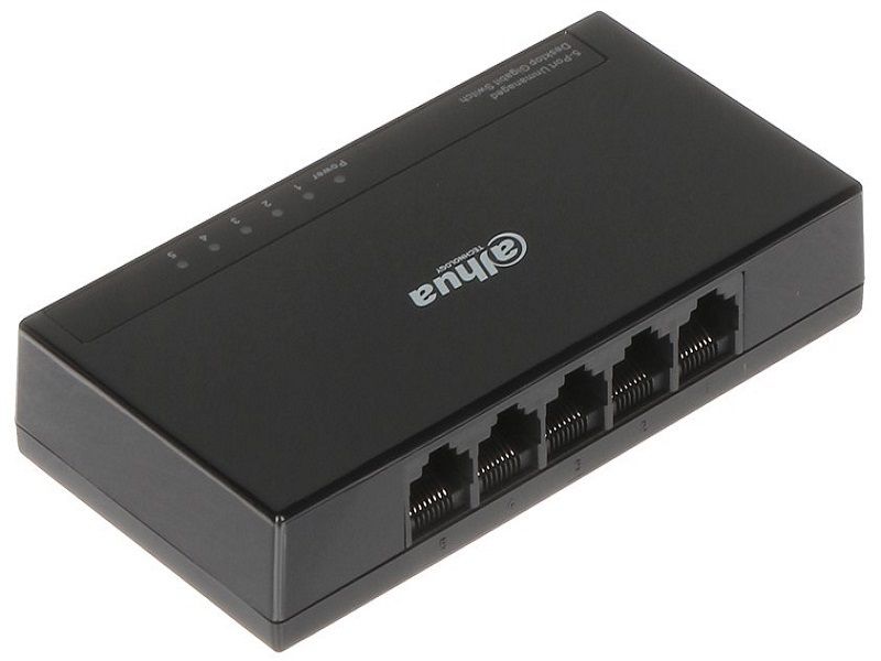 Dahua 5 Port Unmanaged Gigabyte Switch