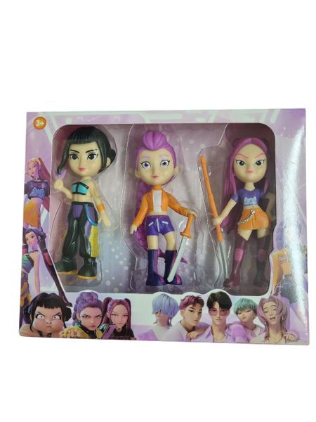 Kpop Demon Hunter Dolls 3 Pce