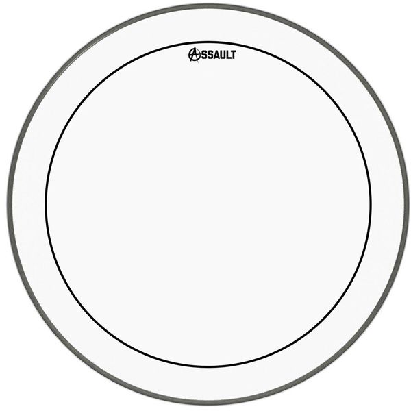 Assault BAPS-16C Drumhead - 16" Pinstripe Clear Batter Head