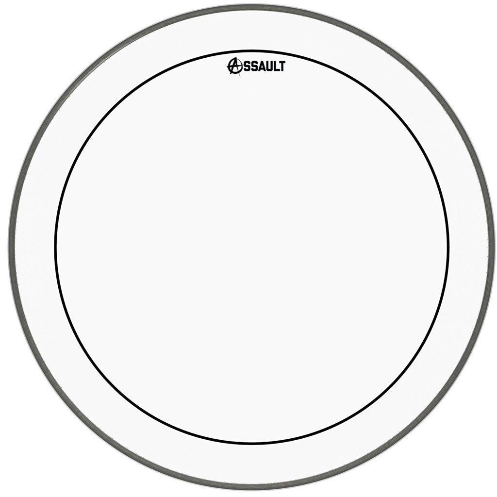 Assault BAPS-16C Drumhead - 16" Pinstripe Clear Batter Head