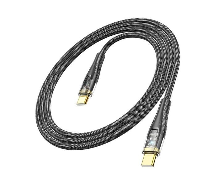 Type-C To Type-C Super Fast Charging Data Cable 1.2M Cable Length 60W