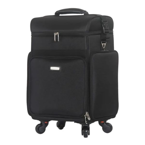 Wheeled Rolling Large Capacity Cosmetic Storage Bag-Y267