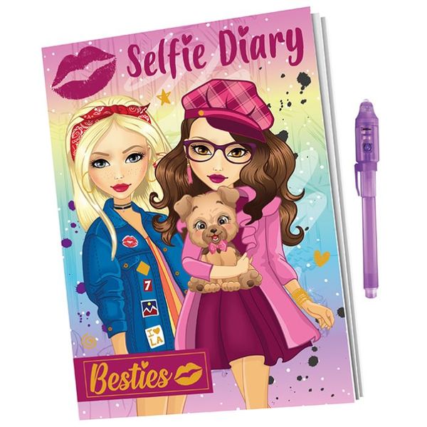 Besties Selfie Diary &amp; Magic Pen