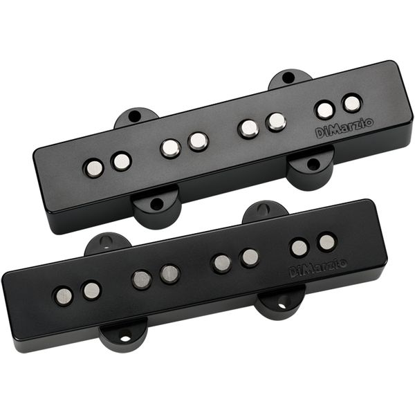 Dimarzio DP149BK Ulta Jazz Bass Pickup Set - Black