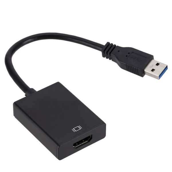 USB 3.0 to HDMI 1080P Adapter Compatible with PC Laptop Monitor