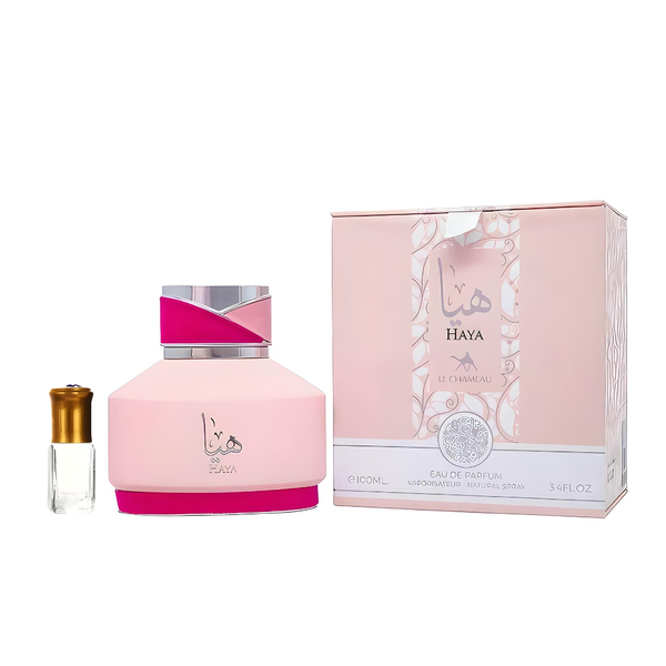 Haya by Le Chameau for Women Eau de Parfum - 100ml + Perfume Oil