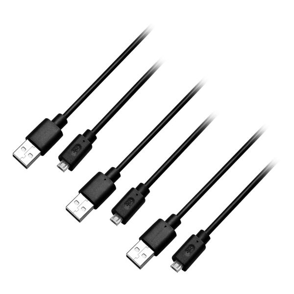 USB 2.0 to Micro USB Charge &amp; Sync 1.5m Cable- 5 Pack