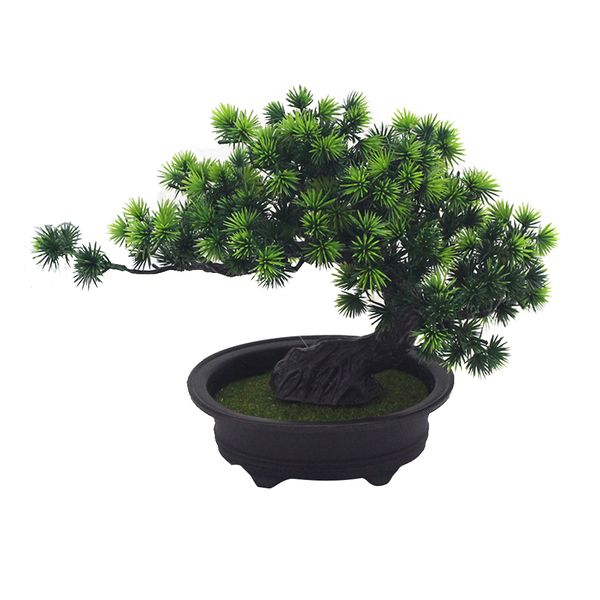 Home Decor Artificial Bonsai Pine Tree Ornament - Pine Tree - 21 x 33 x 15.5cm
