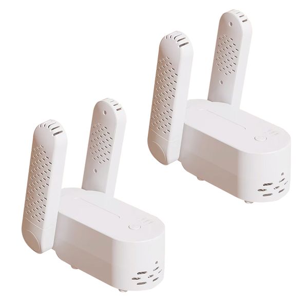 2-Pack Household Fast Sock and Shoe Dryer, Smart Timed Foldable Shoe Dryer