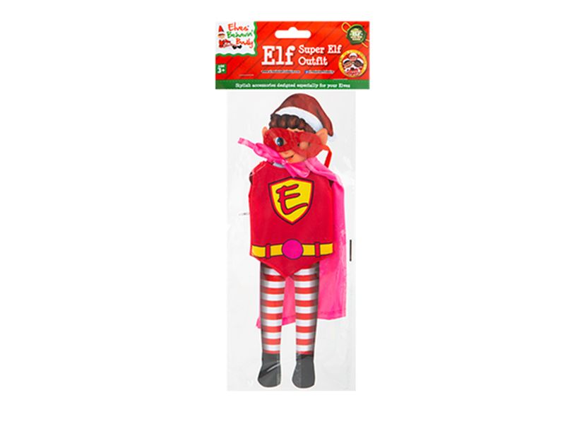 Elves Behavin Badly Elf Super Kids Outfit