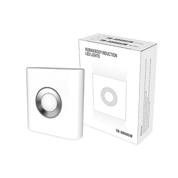 Hands-Free Motion Sensor LED Night Light with Plug-In Design for Bedrooms