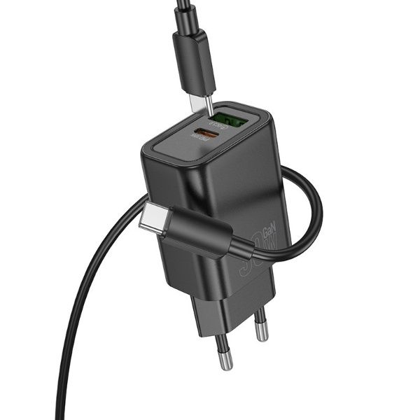 N61 Gentle PD20W+QC3.0 Charger (C to c) (EU)