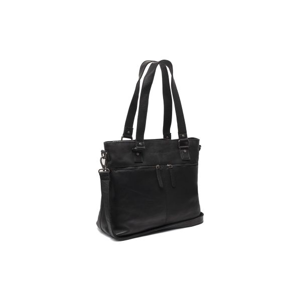 Chesterfield - Rome Waxed Shopper - Black