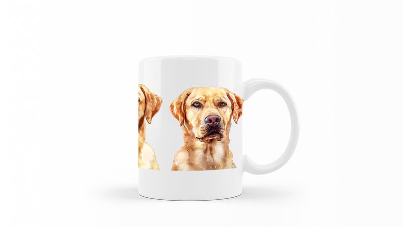 Labrador-Retriever Printed Coffee Mug