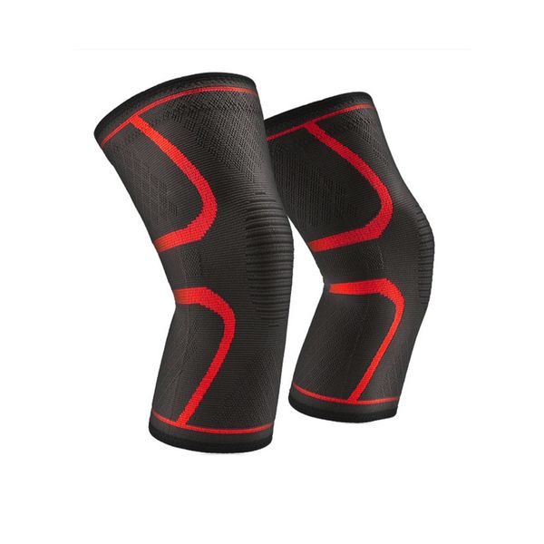 Knee Brace Compression Knee Sleeve Medium red