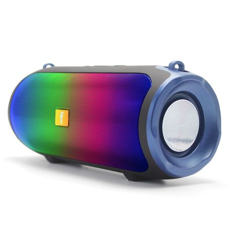 Portable Bluetooth Speaker,Speaker with Lights,Small Wireless Speaker-Blue Image