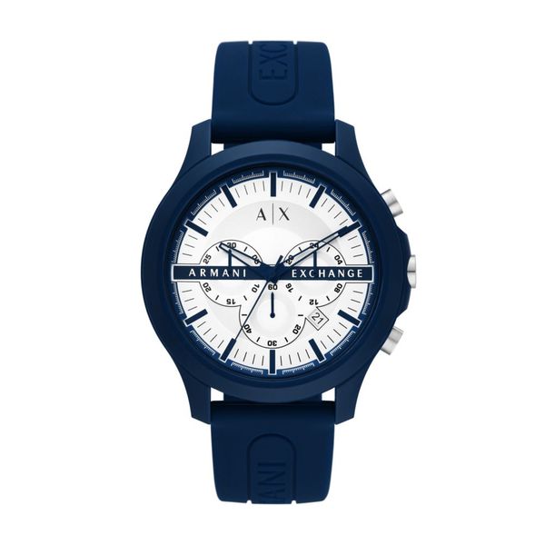 Armani Exchange Mens Blue Polycarbonate Watch - AX2437