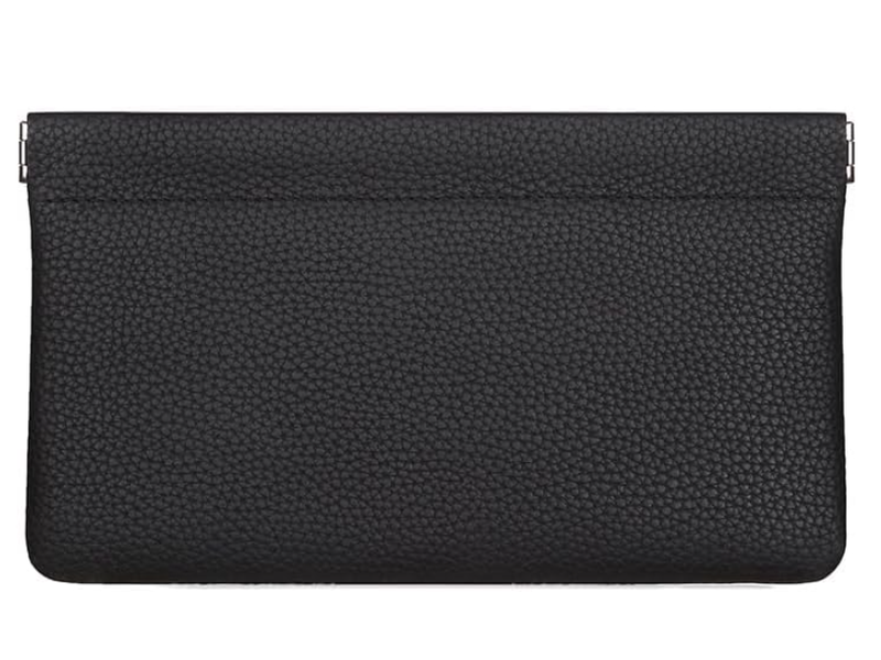 Large-Capacity Portable PU Leather Self-Closing Handheld Coin Purse