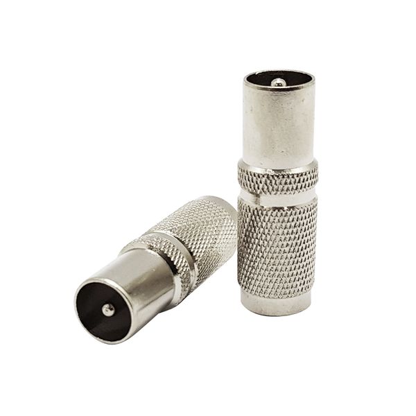 Space TV RF Male Twist-on Co-Axial Connector - 20 Pack