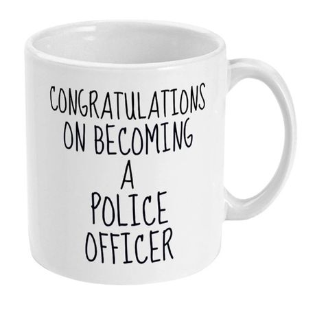 Police Mug, Police Officer Mug, Police Graduation Gift, Police