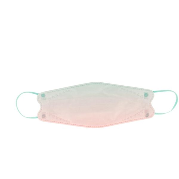 Pink and Teal Gradient Mask - 10 in a Pack