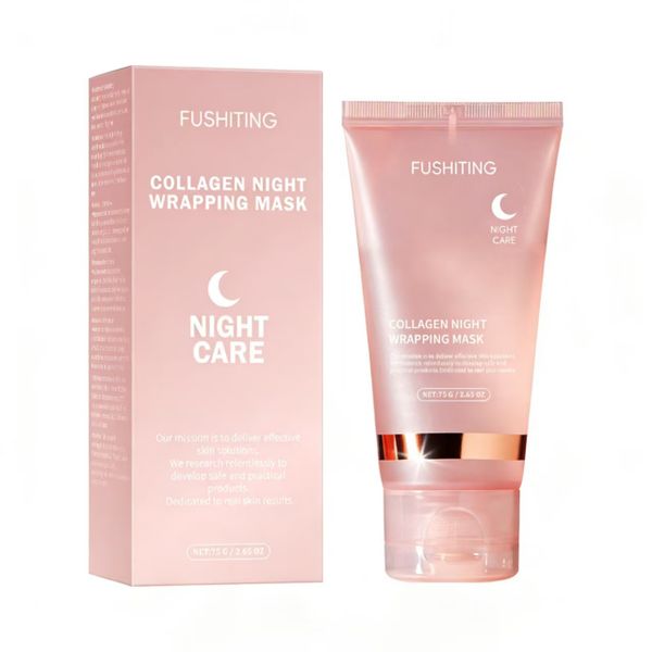 Collagen sleeping mask. Hydrates and firms, Repairs and brightens overnight