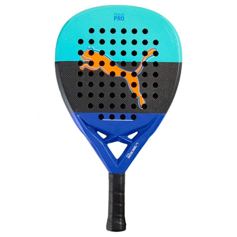 Puma Nova Padel Pro Hybrid Padel Racket - Safe Lake/Black
