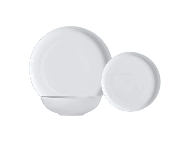 Maxwell and Williams Cashmere Mansion High Rim 12 Piece Dinner Set