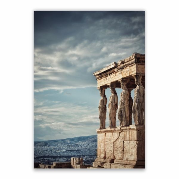 Ancient Greek Structure Athens Poster - A1