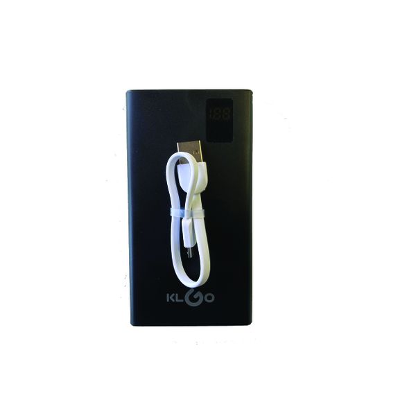 KLGO Power Bank 10000mAh – Fast Charging - Black