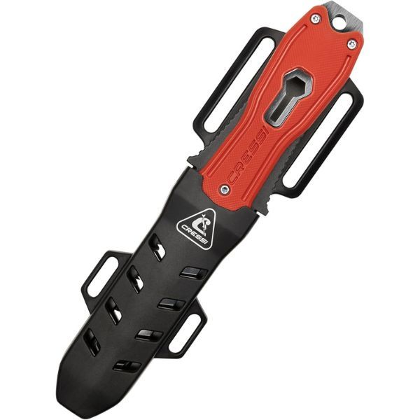 Cressi Lizard Knife - 1.4116 Steel Spearfishing &amp; Diving Knife with Sheath
