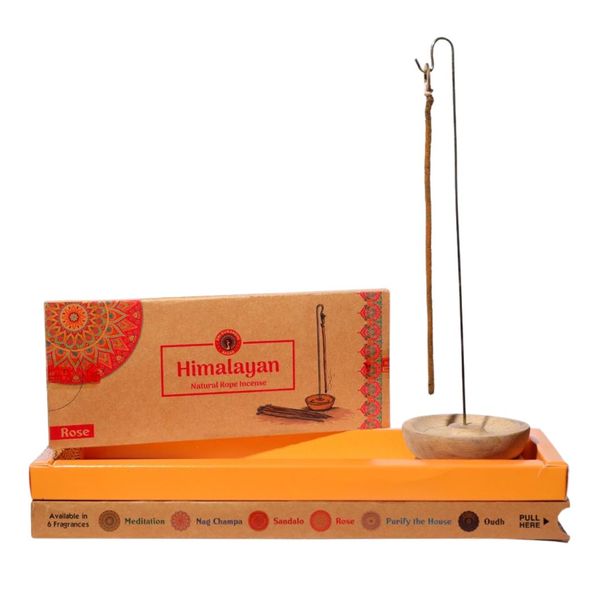Himalayan Rope Incense - Rose