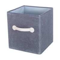 Handle Design Collapsible Storage Organizer Decorative Storage Box