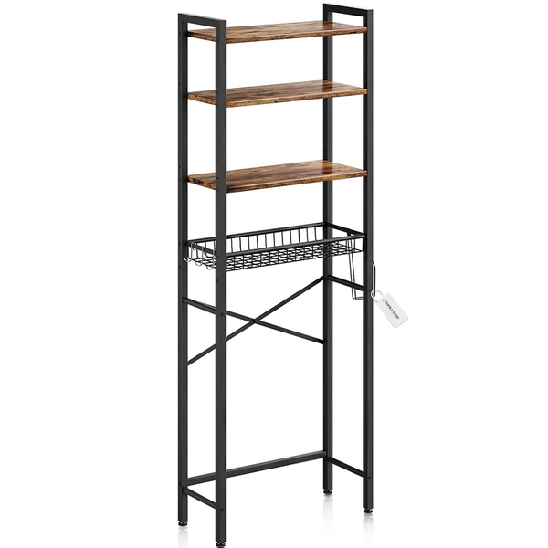 Topika - Bathroom Organizers Storage, Over The Toilet Storage Rack &amp; Shelving
