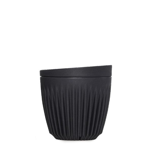 Huskee Cup &amp; Lid 175ml - Charcoal