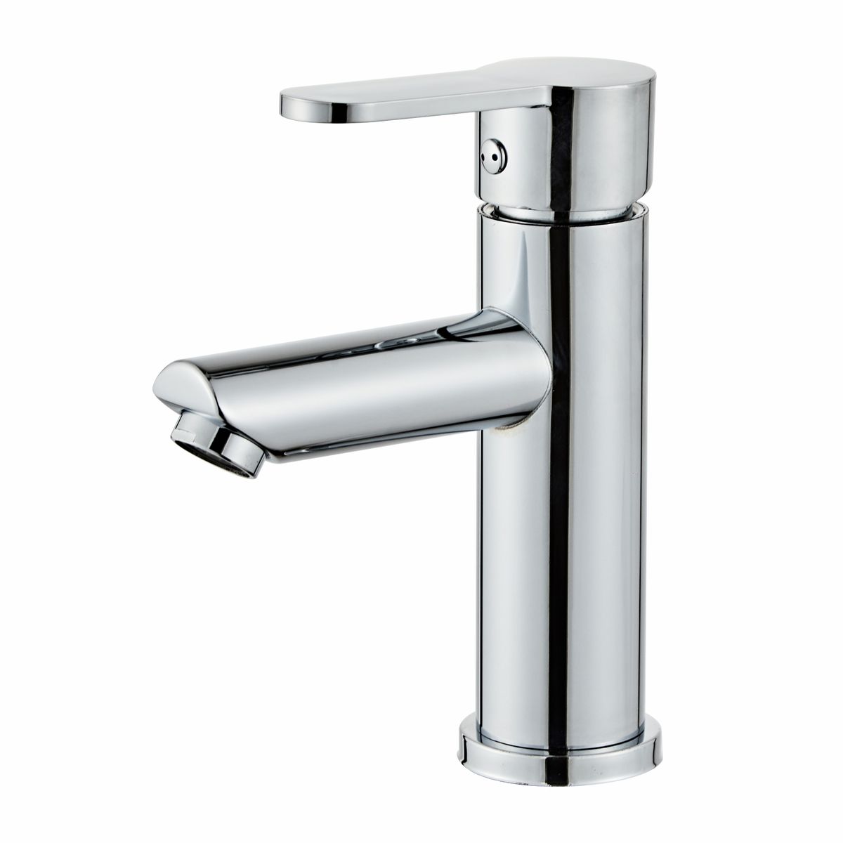 Chrome Tap Round Edges Basin Tap