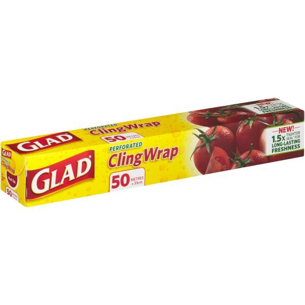 GLAD 50m Cling Wrap Perforated
