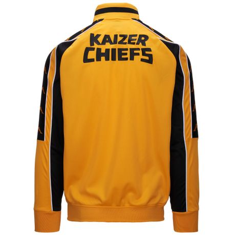 Shop Kappa Kaizer Chiefs Eroi Fleece Jacket Yellow