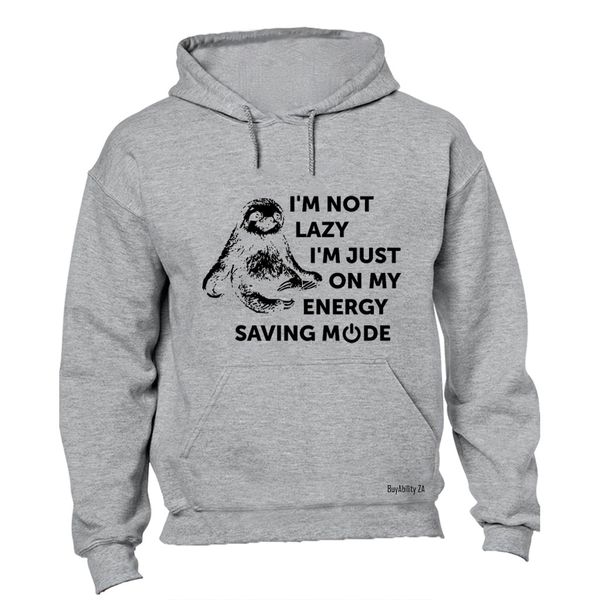 Energy Saving Mode Sloth - Hoodie