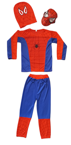 Kids Spiderman Dress Up Costume with Mask