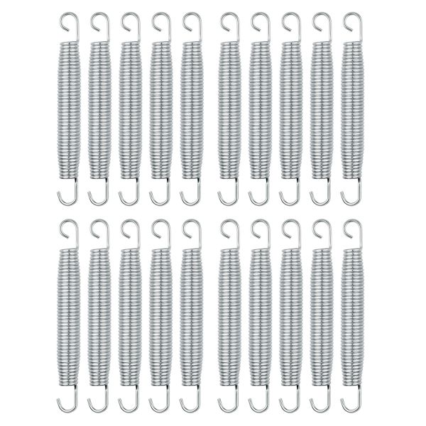 20 Pieces Trampoline Replacement Springs Metal Trampoline Pulling Tools