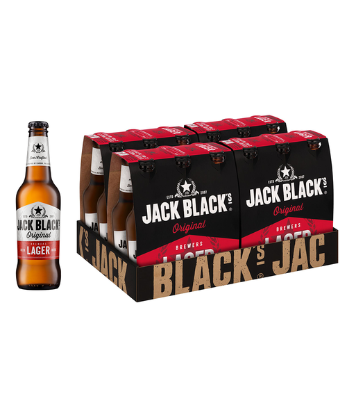 Jack Black - Brewers Lager NRB - 24 x 330ml